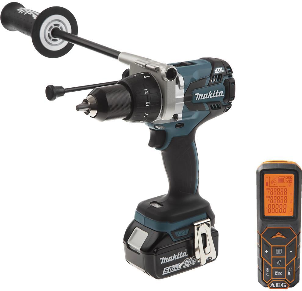 

Набор Makita Бесщеточный шуруповерт dhp481rte +Дальномер lmg50, Бесщеточный шуруповерт dhp481rte +Дальномер lmg50