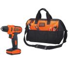 Набор BLACK & DECKER Шуруповерт аккумуляторный LD12SP-RU +Сумка BDST73821-RU