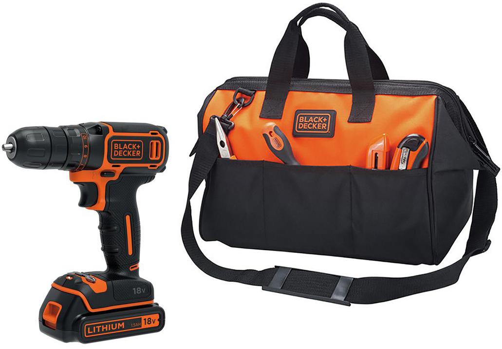 

Набор Black & decker Дрель-шуруповерт bdcdc18b-qw +Сумка bdst73821-ru, Дрель-шуруповерт bdcdc18b-qw +Сумка bdst73821-ru