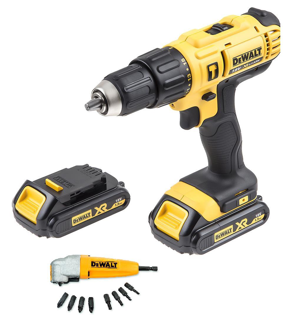

Набор Dewalt Дрель-шуруповерт dcd776s2 +Насадка dt71517, Дрель-шуруповерт dcd776s2 +Насадка dt71517