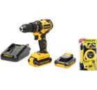 Набор STANLEY Дрель-шуруповерт SBD20D2K-RU +Набор STHT74253-8