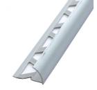 Раскладка-уголок под плитку NN ink. 7-8мм наружная 2,5м белая 1шт