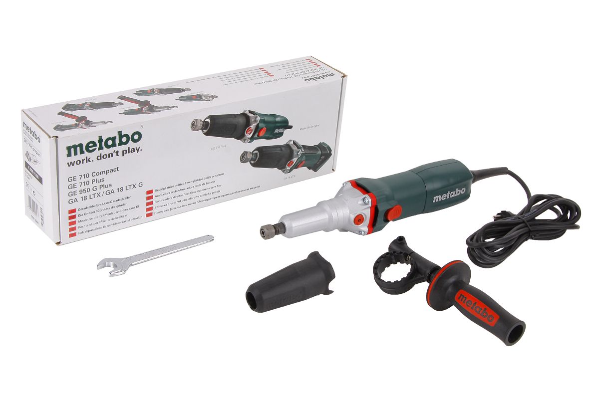 Машинка шлифовальная прямая Metabo GE 950 G PLUS (600618000) - цена, фото и  инструкция - купить в Москве, СПб и РФ