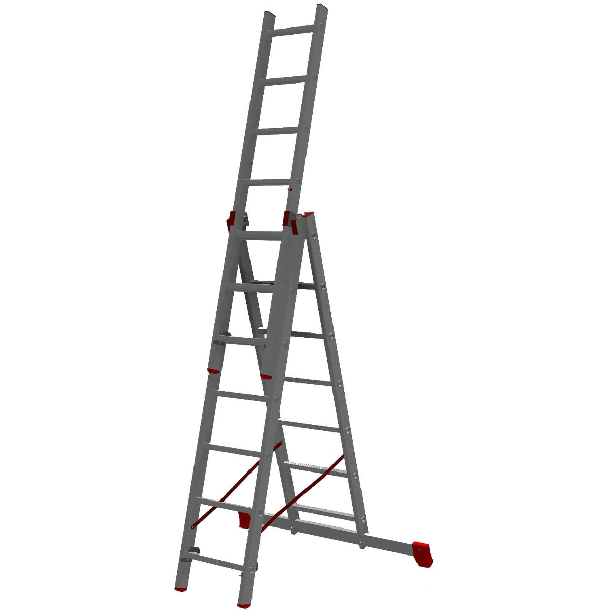 Трехсекционная Лестница Вектор 3х10 Купить В Минске