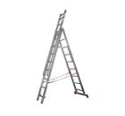 Лестница алюминиевая 3 х секционная НОВАЯ ВЫСОТА 3х9