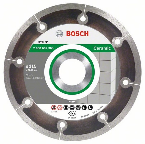 

Круг алмазный Bosch Best for ceramic extraclean 115x22 корона (сплошной)(2.608.602.368)