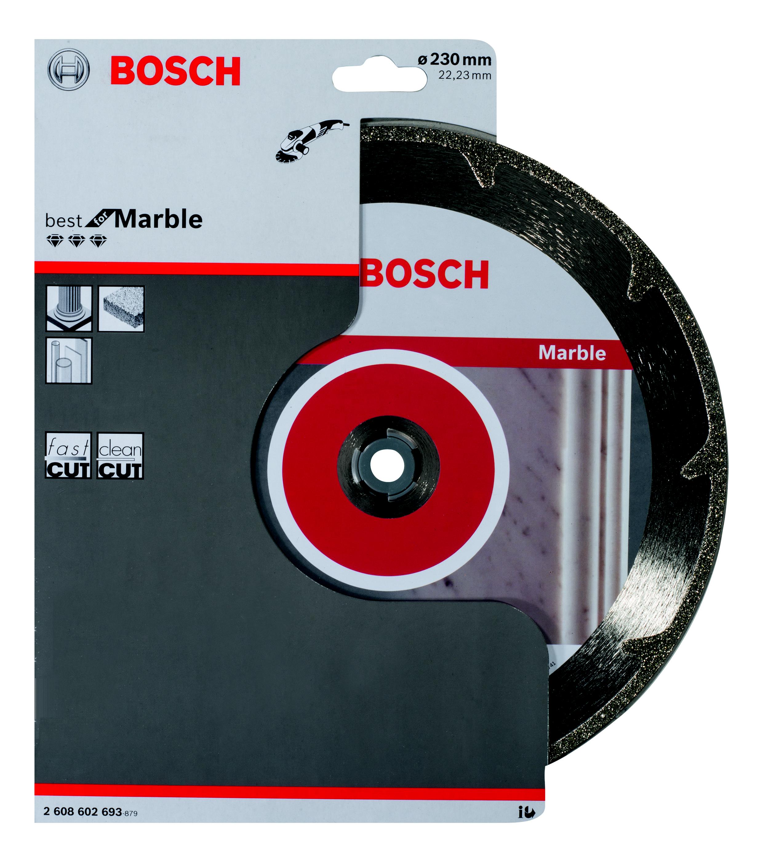 

Круг алмазный Bosch Best for marble 230x22 сегмент (2.608.602.693, Best for marble 230x22 сегмент (2.608.602.693)
