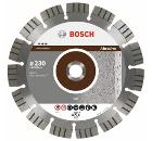 Изображение товара Диск алмазный BOSCH Best for Abrasive 180 мм 22 мм сегментный сухой резка по песчанике кирпичу