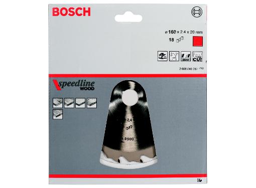    BOSCH 16020 18. (Speedline Wood 2608640787)