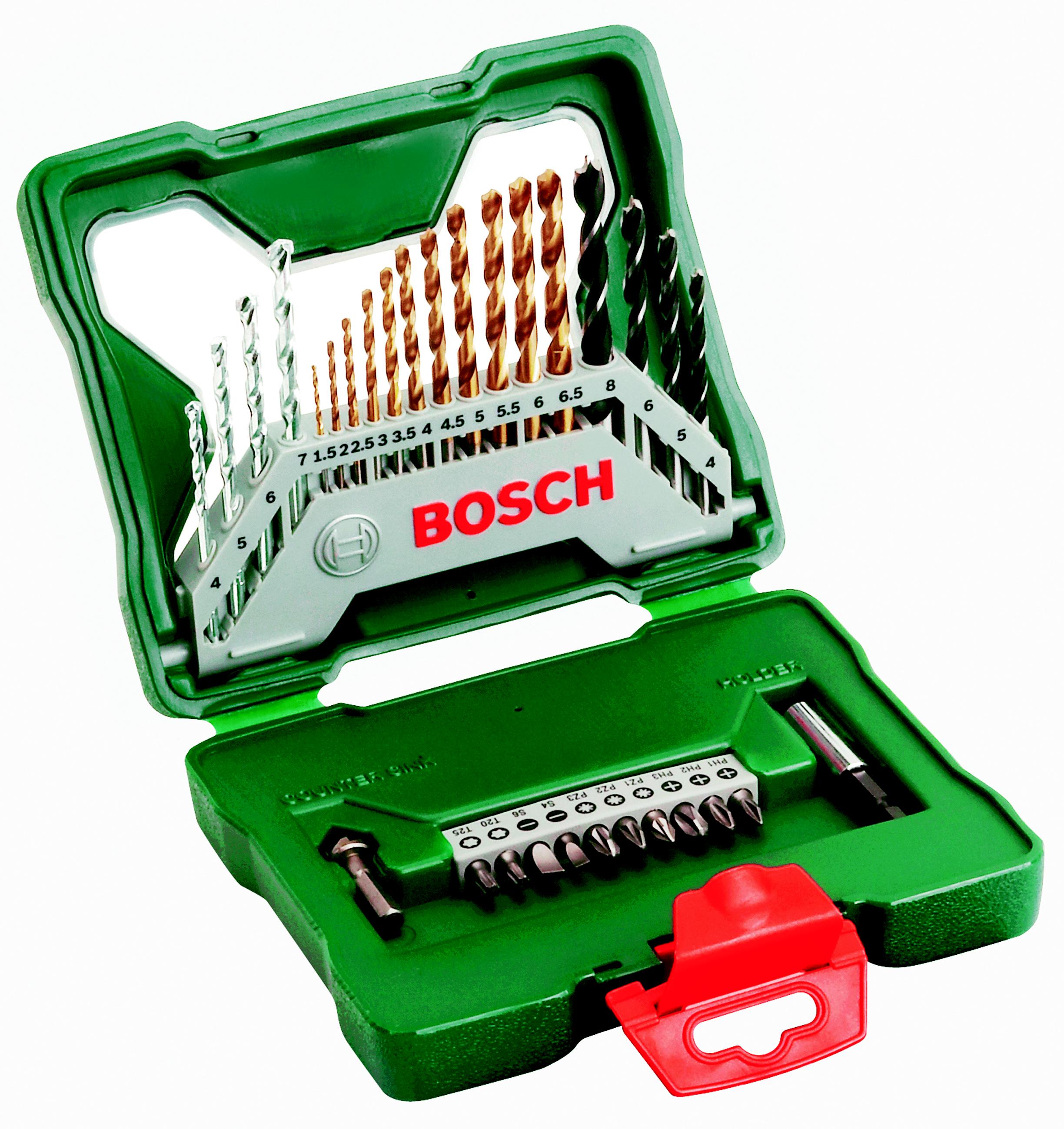 фото Набор бит и сверл bosch x-line 30 titanium 2.607.019.324