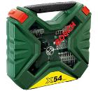 Набор бит и сверл BOSCH X-LINE 54 (2607010610)