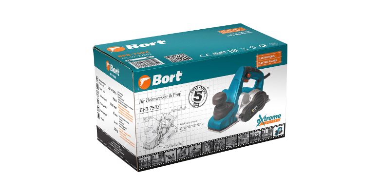 Рубанок BORT BFB-750X