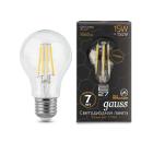Изображение товара Лампа светодиодная Gauss 15W E27 1660lm теплый свет 2700K graphen