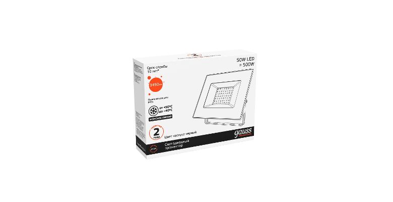 ��������� ������������ GAUSS LED 50W