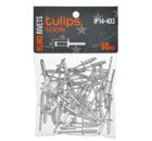 Заклепки вытяжные TULIPS TOOLS 4.0х13 мм (IP14-403) 50 шт.