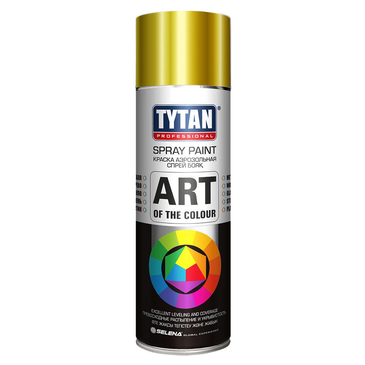 Краска Tytan Professional Art of the colour золотая матовая RAL260M 0,4 л -  цена, фото - купить в Москве, СПб и РФ