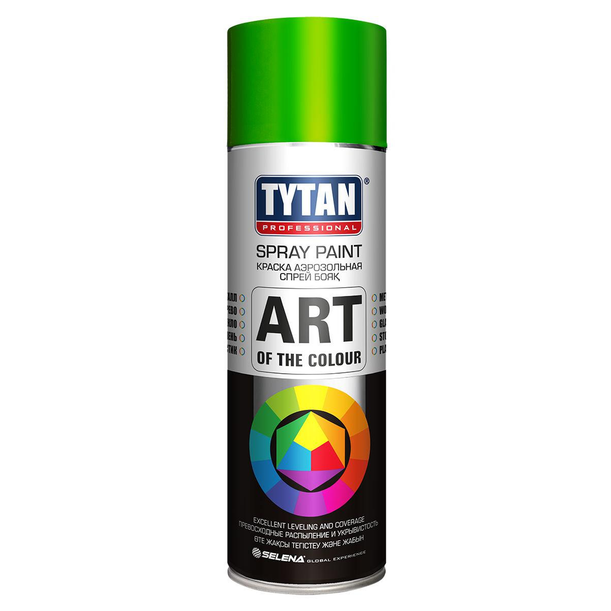 Краска Tytan Professional Art of the colour светло-зеленая RAL6018 0,4 л -  цена, фото - купить в Москве, СПб и РФ