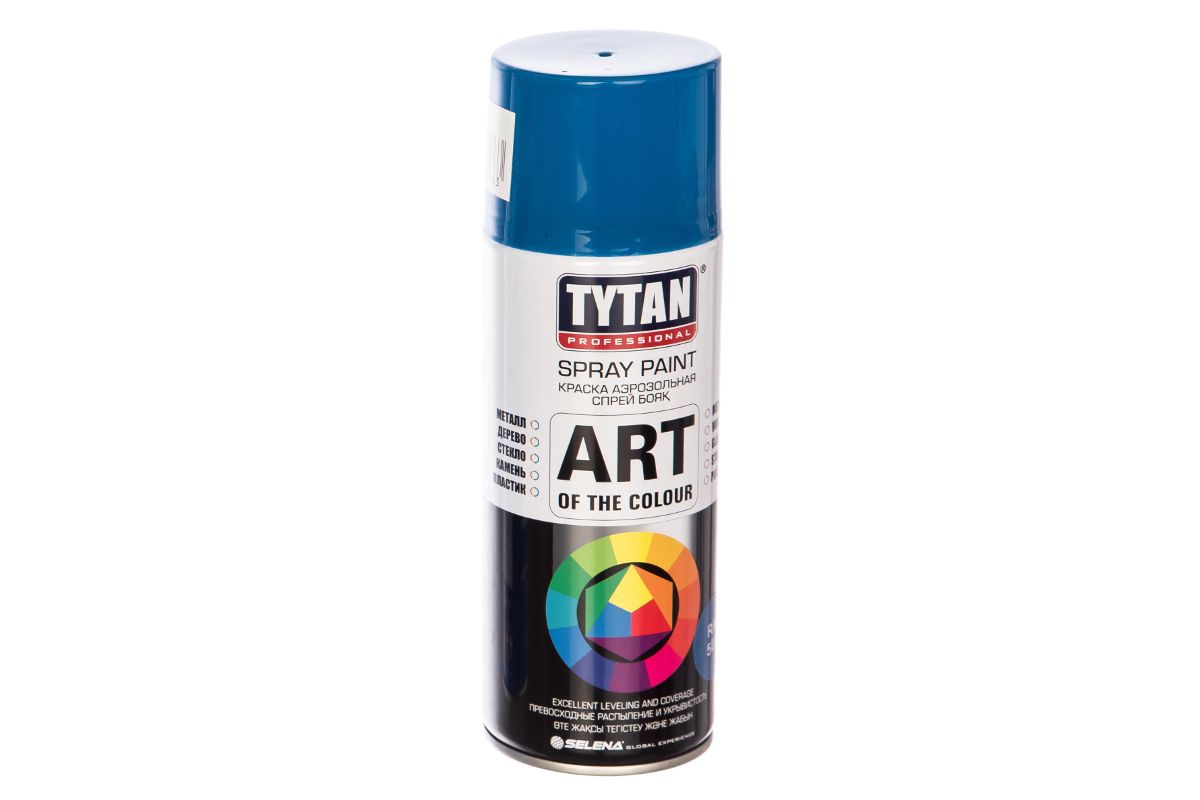 Краска Tytan Professional Art of the colour синяя RAL5010 0,4 л - цена,  фото - купить в Москве, СПб и РФ