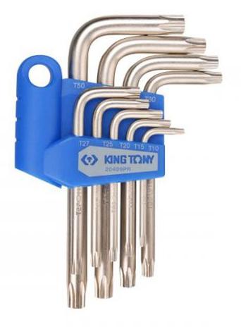 Набор ключей King tony 20409pr