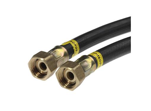 Изображение товара Резиновый газовый шланг РУСЛО 21902 5м для подключения газовых приборов