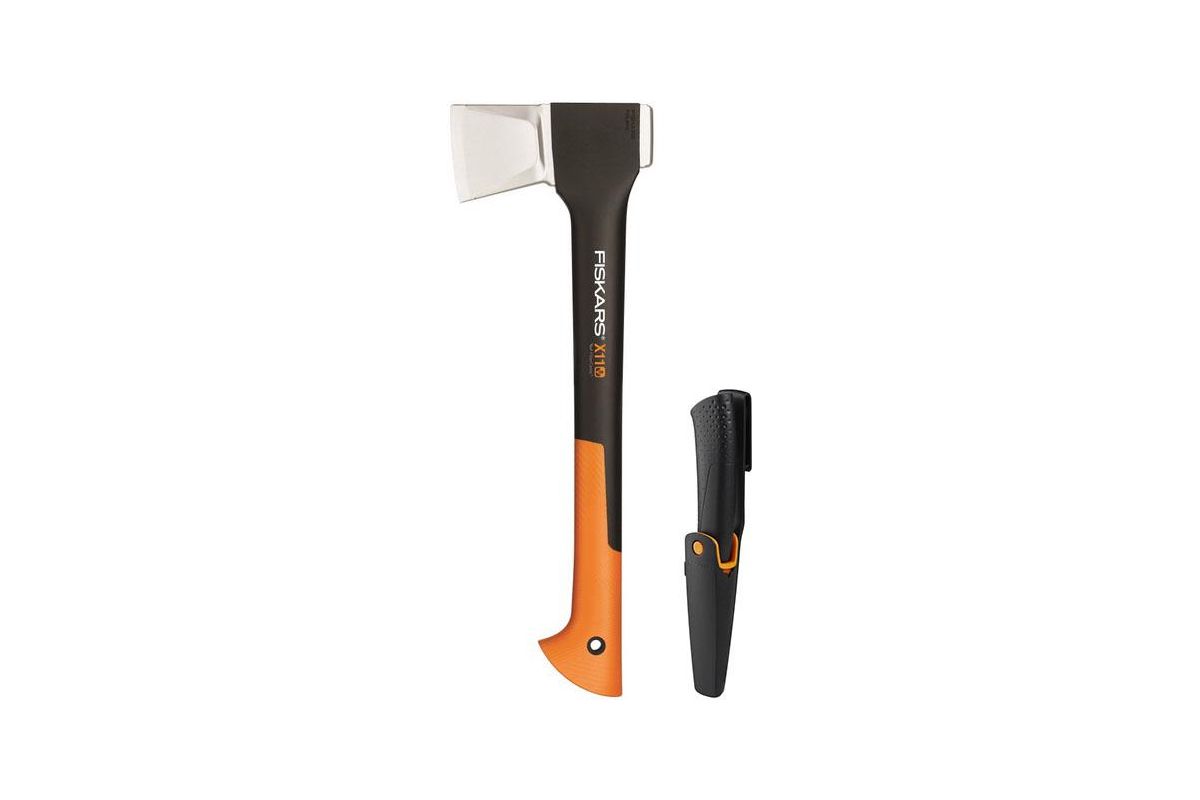 Набор Fiskars Топор X11-S +Нож 1023617 - цена, фото - купить в Москве, СПб  и РФ