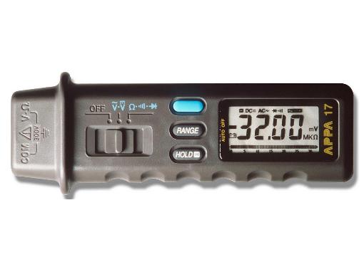 Изображение товара Мультиметр APPA 17 600 В цифровой с функциями измерения сопротивления температуры и прозвона цепи