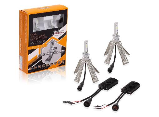 Изображение товара Светодиодная лампа AIRLINE ALED-H1-01 PREMIUM H1 12 В 18 Вт 6500К 5000Лм для противотуманных фар