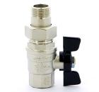 Изображение товара Кран шаровый BUGATTI Oregon 322 1/2 дюйма для воды и воздуха