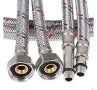 Подводка Millennium М10-елочка для воды 40см с латунными гайками