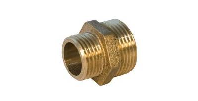 Ниппель Millennium переходной 1/4 х 3/8 латунь