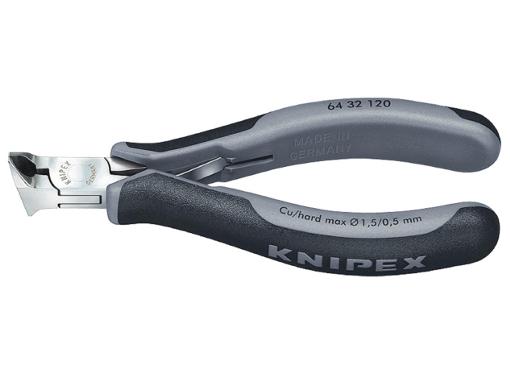 Изображение товара Бокорезы KNIPEX KN-6432120ESD для электроники антистатические 120 мм