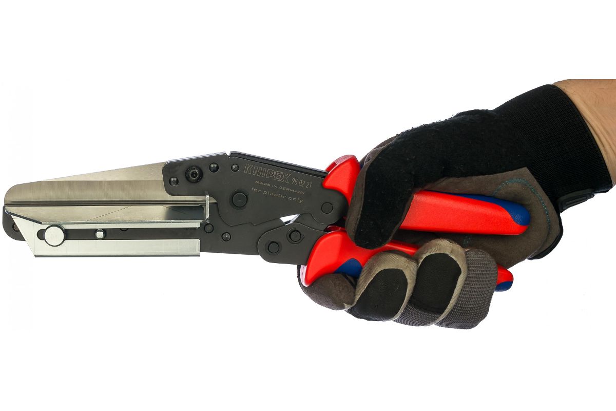 Ножницы для пластмассы также для кабельных коробов knipex kn 950221