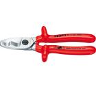 Изображение товара Кабелерез KNIPEX KN-9517200 200 мм для кабелей до 20 мм диам.