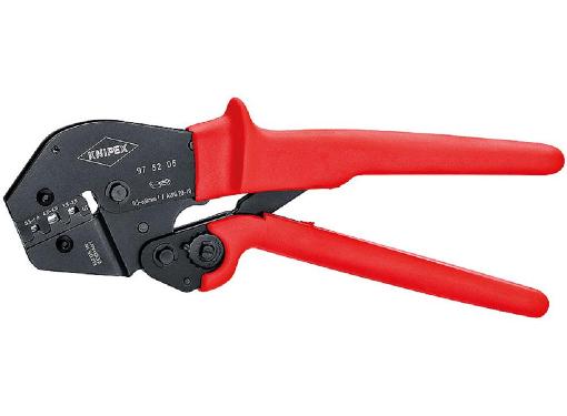 Изображение товара Профессиональные пресс-клещи KNIPEX KN-975205SB для обжима проводов и контактов