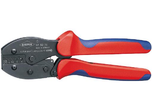 Изображение товара Пресс-клещи KNIPEX KN-975238 для обжима гильз и наконечников 220 мм