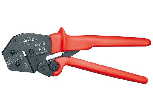 Изображение товара Пресс-клещи KNIPEX KN-975208 для точной обжимки контактных гильз и наконечников