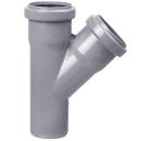Тройник ПОЛИТЭК 12126 (201187), D110*110 угол 87