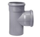 Тройник ПОЛИТЭК 12125 (201587), D110*50 угол 87