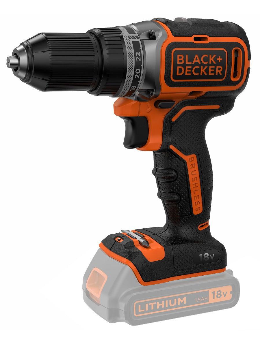 фото Дрель-шуруповерт black & decker bl186n без акк и з.у