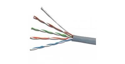 Витая пара ITK LC1-C5E04, F/UTP экранир. (24AWG) кат.5е 4х2х0.52 ож PVC, 305м