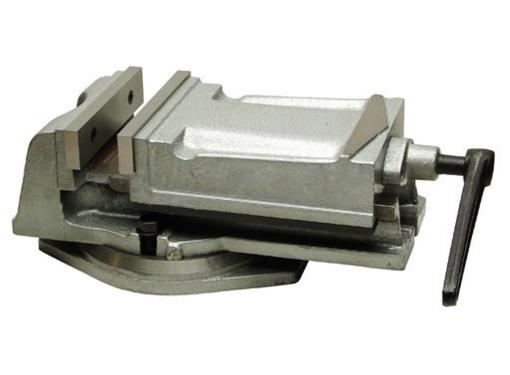 Изображение товара Горизонтальные станочные тиски GRIFF b241002, 100 мм поворотные, высокоточная фиксация