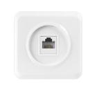 Изображение товара Розетка компьютерная RJ-45 1-местная белая SMARTBUY SBE-03w-S1-RJ