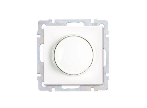 Изображение товара Светорегулятор диммер SMARTBUY SBE-05w-2.5-D-0 600W белый Нептун для внутреннего монтажа
