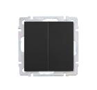 Изображение товара Выключатель двойной SMARTBUY SBE-05b-10-SW22-0 Изображение товара Выключатель двойной SMARTBUY SBE-05b-10-SW22-0