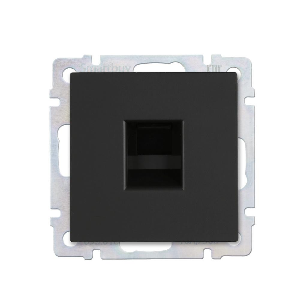

Розетка информационная Smartbuy Sbe-05b-s1-rj, Черный, Sbe-05b-s1-rj