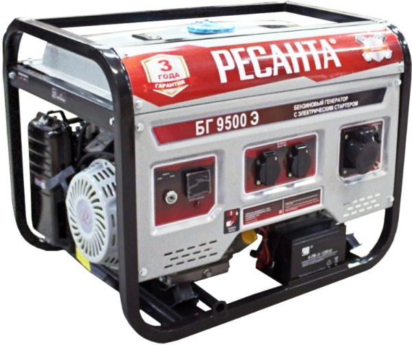 

Генератор РЕСАНТА БГ 9500 Э 64/1/49, БГ 9500 Э 64/1/49