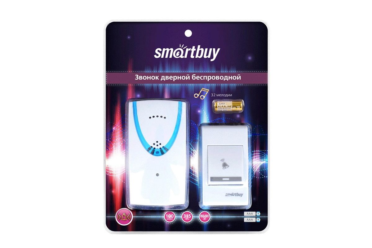 Звонок Smartbuy SMARTBUY SBE-11-1-32 - цена, фото - купить в Москве, СПб и  РФ