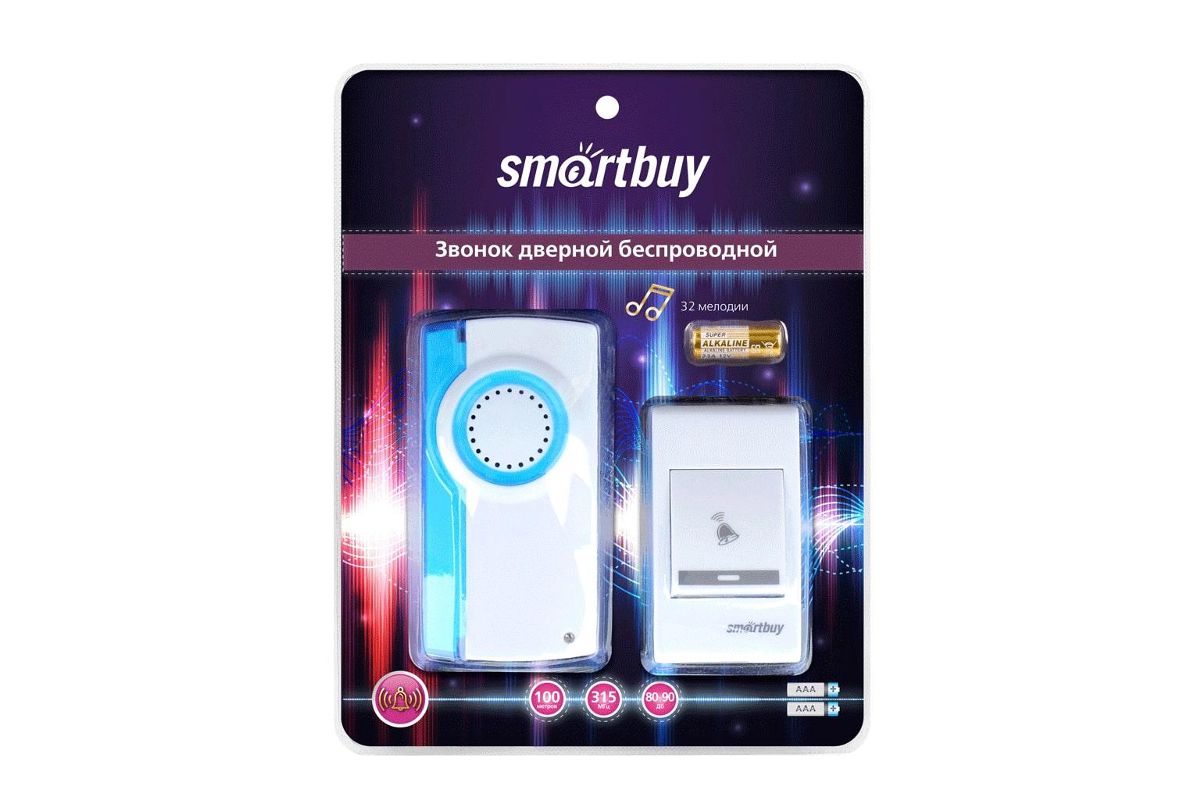 Звонок SMARTBUY SMARTBUY SBE-11-DP2-32 купить в Уфе по доступной цене:  характеристики и фото