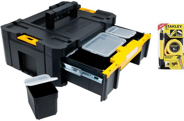 

Набор Stanley Ящик dewalt tstak +Набор stht74253-8, Ящик dewalt tstak +Набор stht74253-8