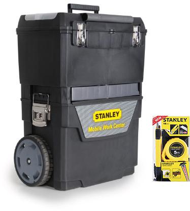 

Набор Stanley Ящик ''iml mobile work center 2 in 1'' 1-93-968 +Набор stht74253-8, Ящик ''iml mobile work center 2 in 1'' 1-93-968 +Набор stht74253-8